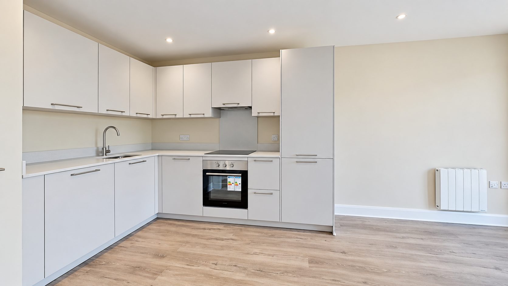 Second Floor Apartment open-plan living space