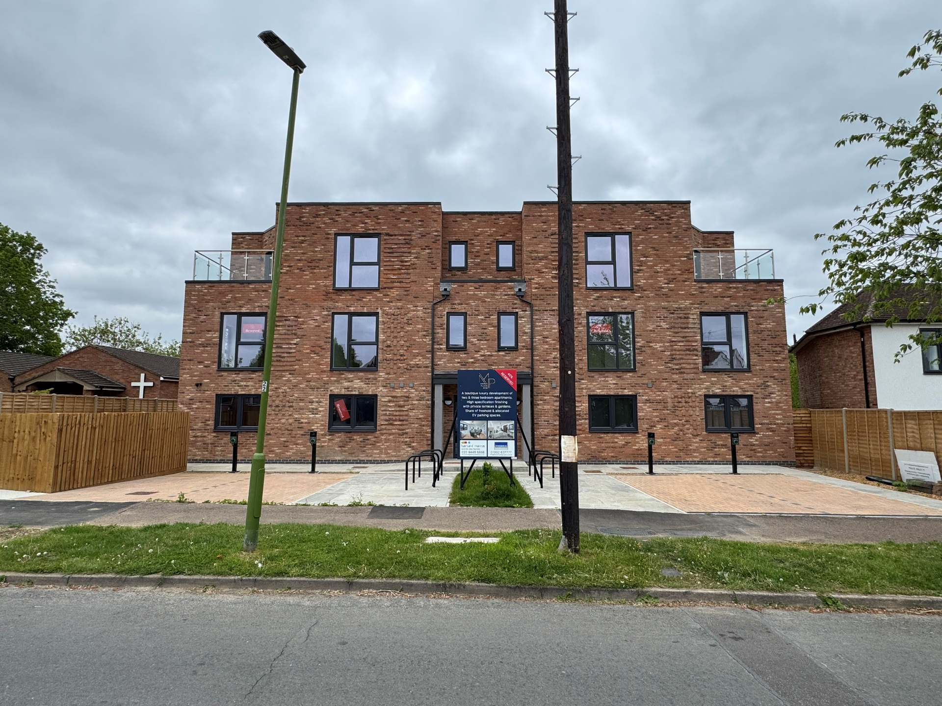 Mimms Hall development in Potters Bar, Hertfordshire