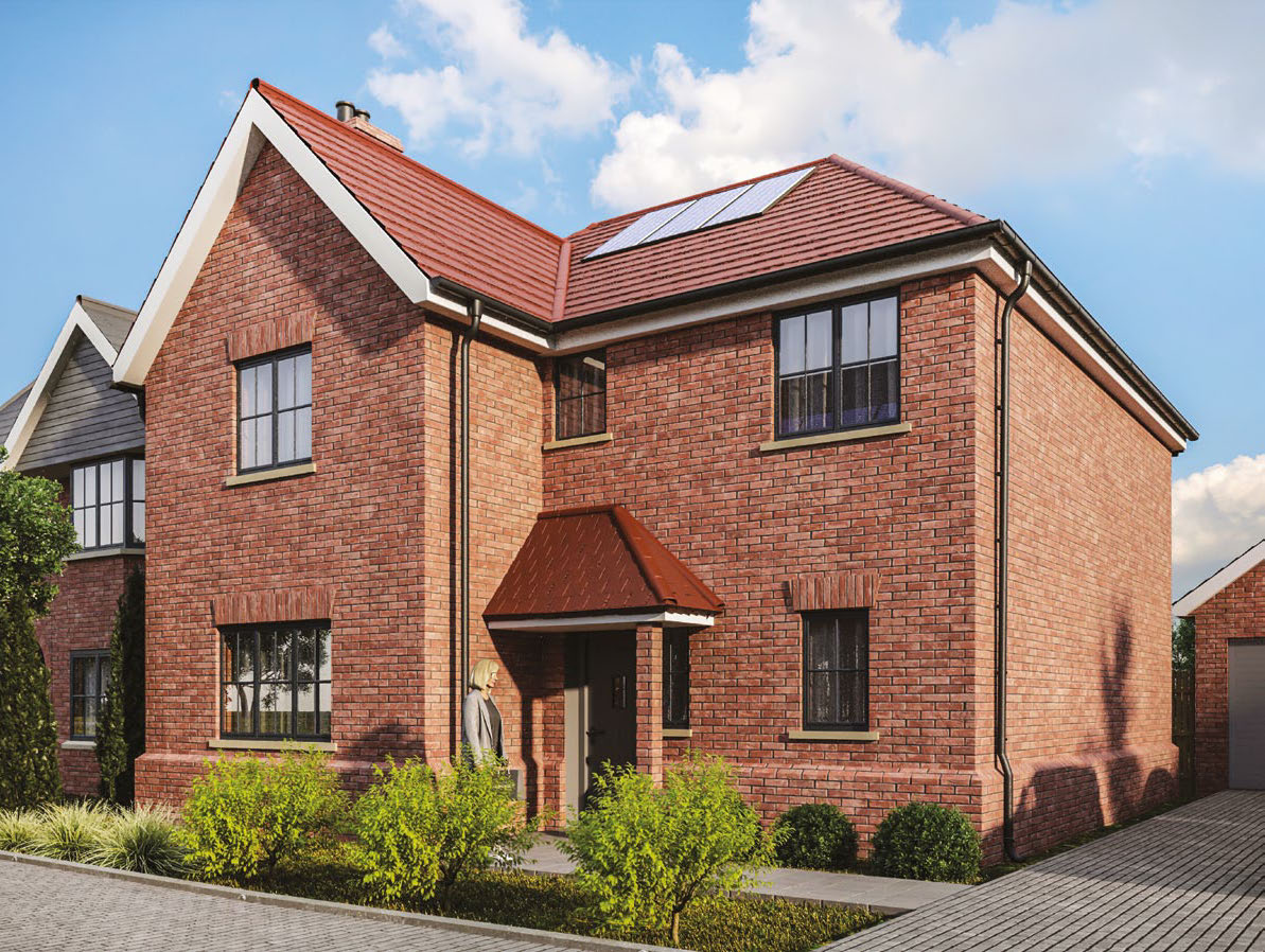 Rosewood development in Goffs Oak, Hertfordshire